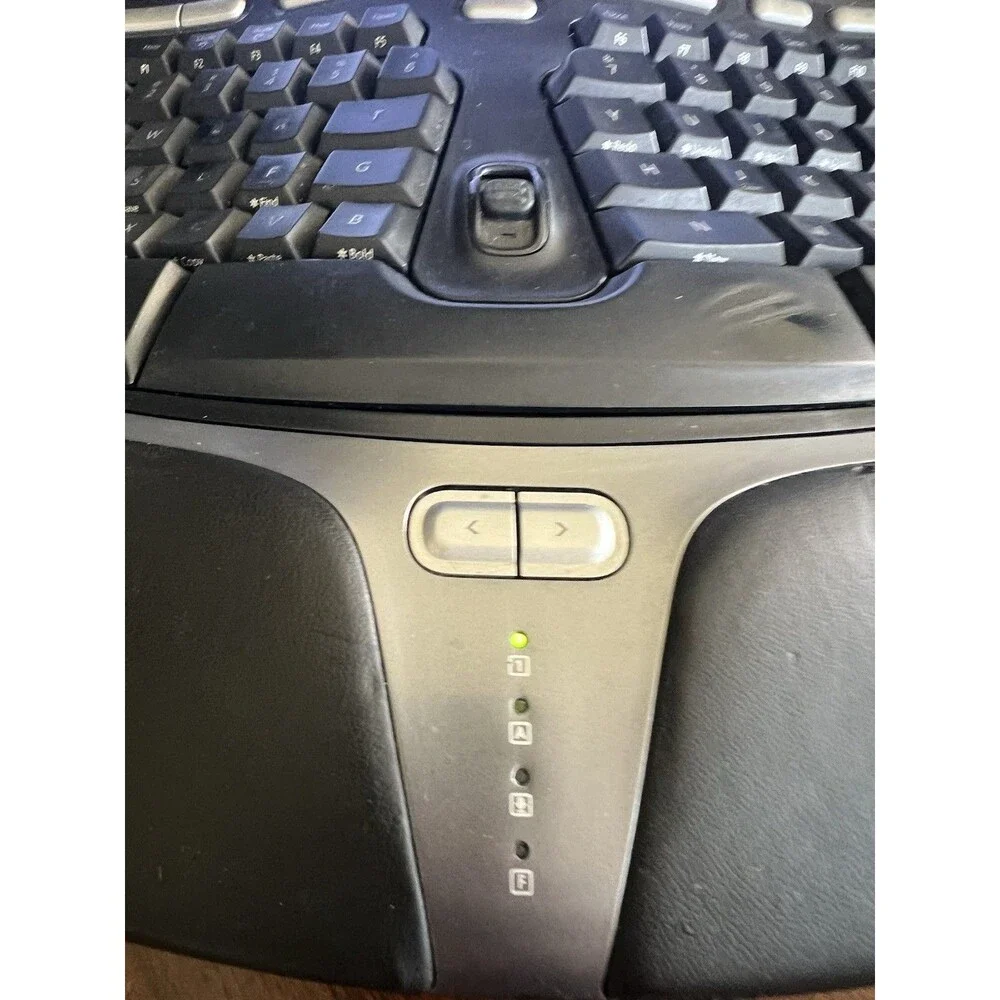 WORKS Microsoft Natural Ergonomic Keyboard USB 4000 v1.0 KU-0462 Tested 2019